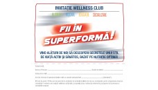 Invitatie wellness club - 1.48 eur/set de 20 buc